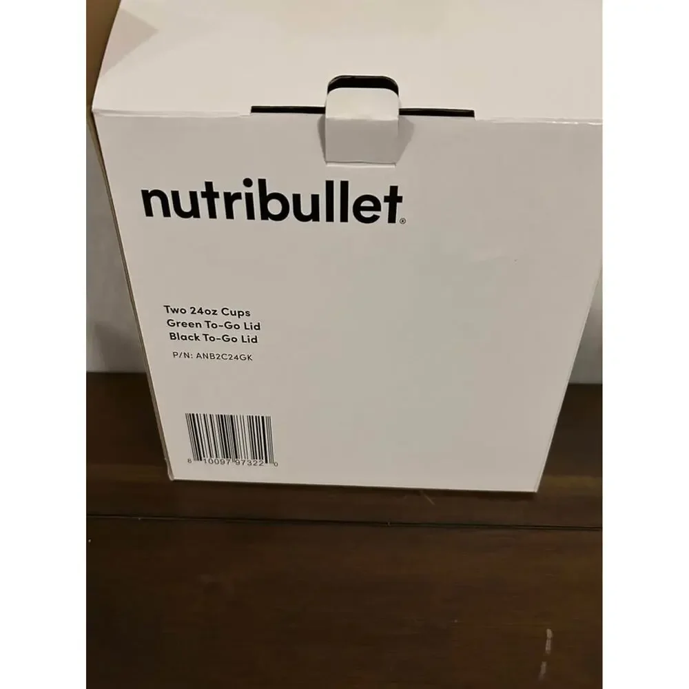 Nutribullet 24oz Cups with To-Go Lids